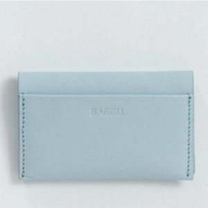 Baggu Leather Card Wallet